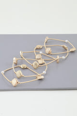 Multi Seashell Coil Bracelet | Mixtshop LLC