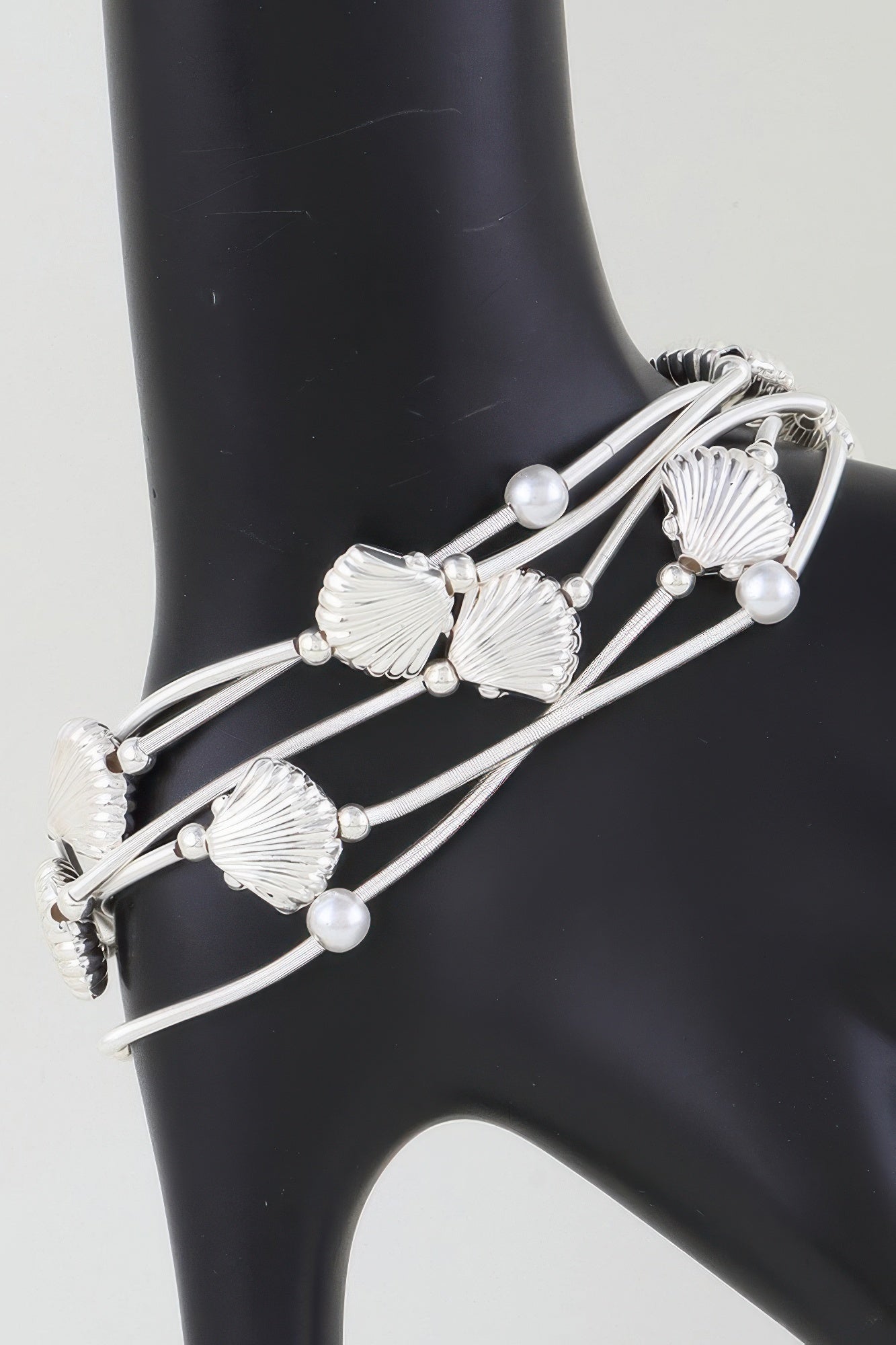 Multi Seashell Coil Bracelet | Mixtshop LLC