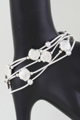 Multi Seashell Coil Bracelet | Mixtshop LLC