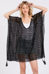 Crochet Lace Tassel Cover Up | Mixtshop LLC