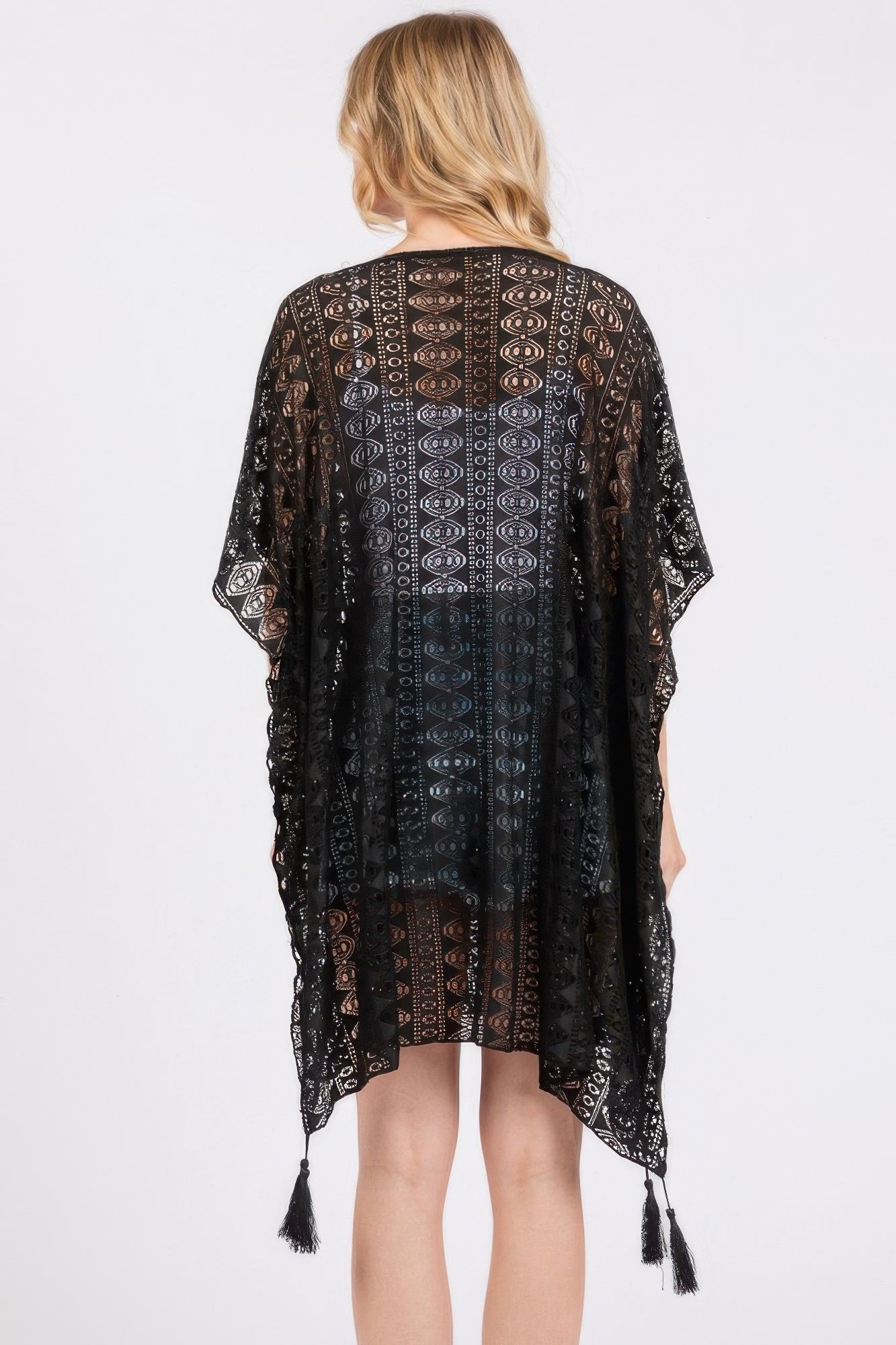 Crochet Lace Tassel Cover Up | Mixtshop LLC