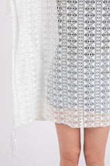 Crochet Lace Tassel Cover Up | Mixtshop LLC