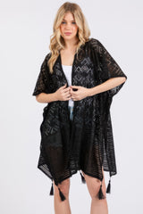 Geometric Pattern Tassel Cover Up | Mixtshop LLC