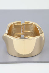 Shiny Twisted Cuff Bracelet | Mixtshop LLC