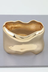 Shiny Ripple Cuff Bracelet | Mixtshop LLC