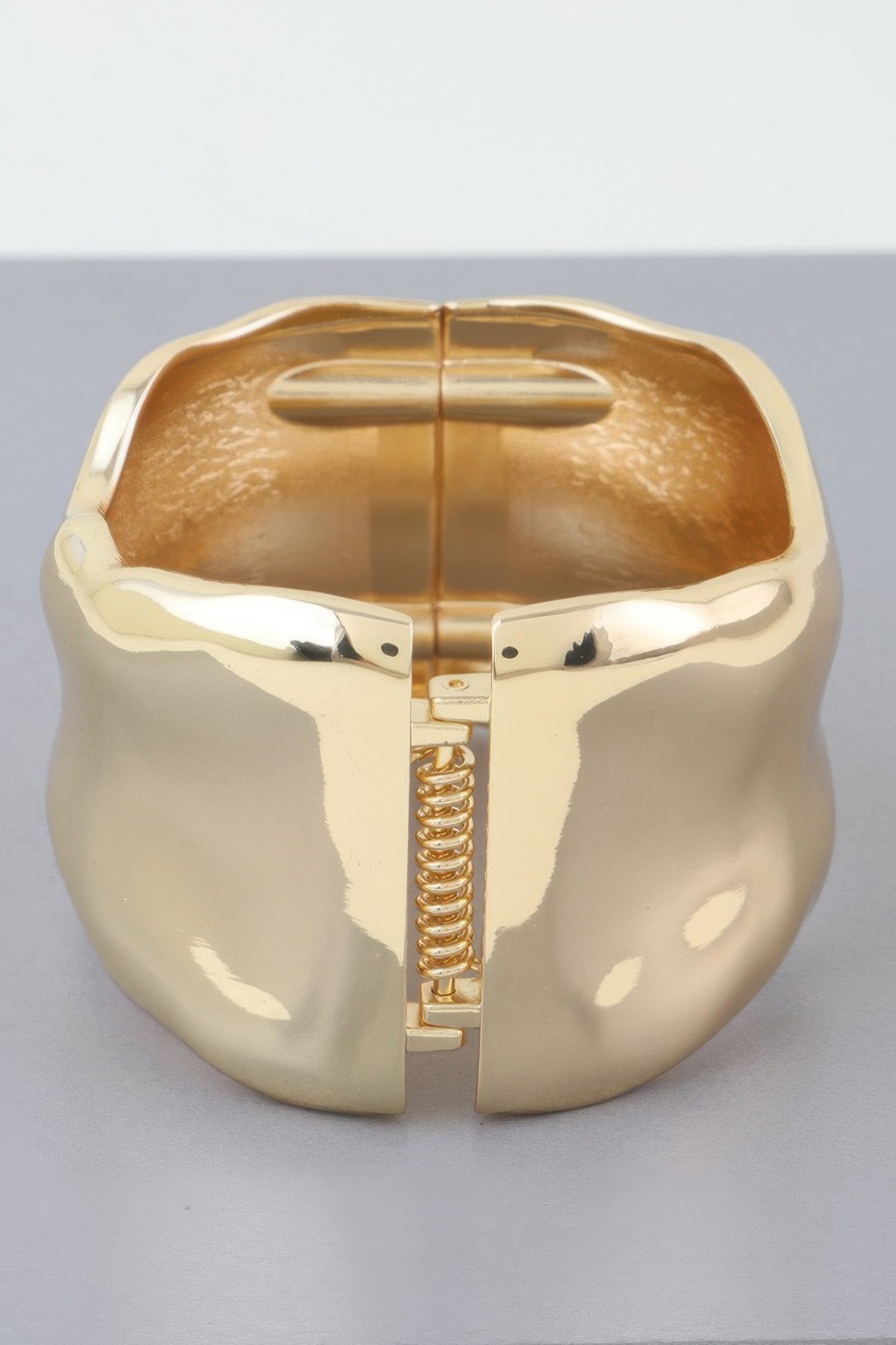 Shiny Ripple Cuff Bracelet | Mixtshop LLC