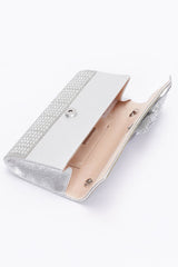 Rhinestone Party Clutch W/ Rhinestone Bow | Mixtshop LLC