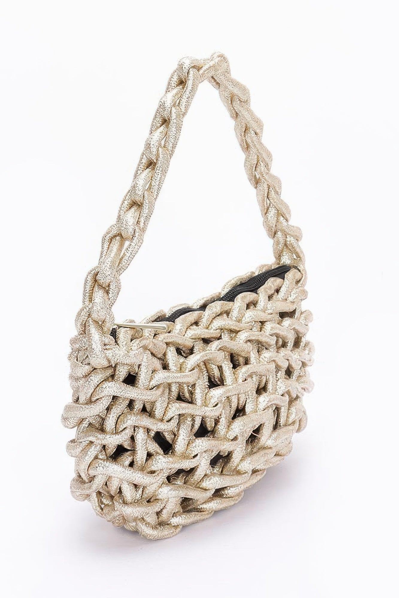 Metallic String Handmade Tote Bag | Mixtshop LLC