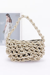 Metallic String Handmade Tote Bag | Mixtshop LLC
