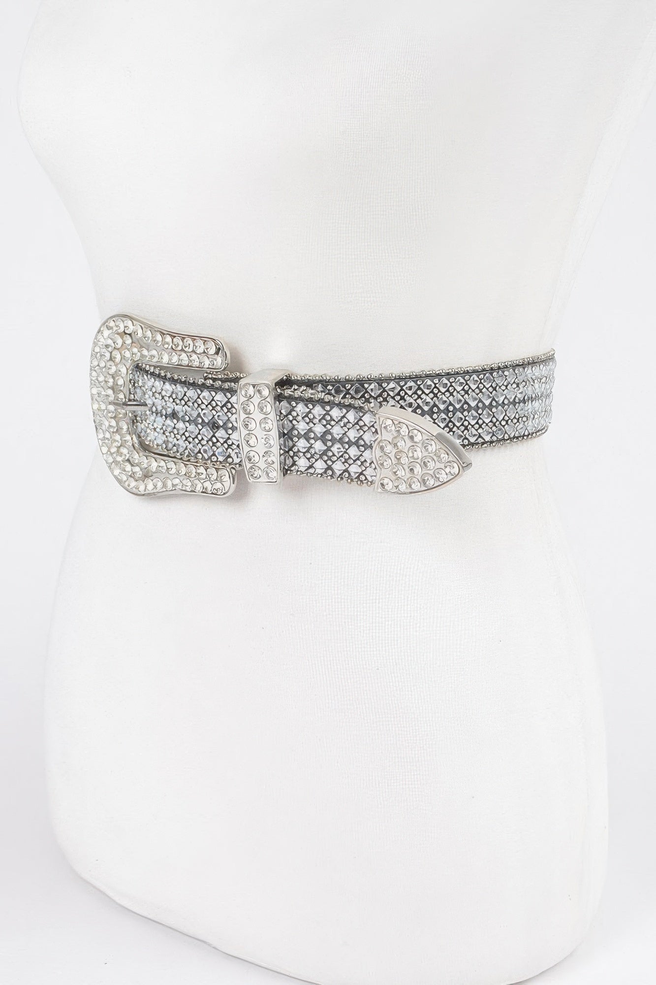 Rhinestone Western Style Belt | Mixtshop LLC