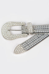 Rhinestone Western Style Belt | Mixtshop LLC