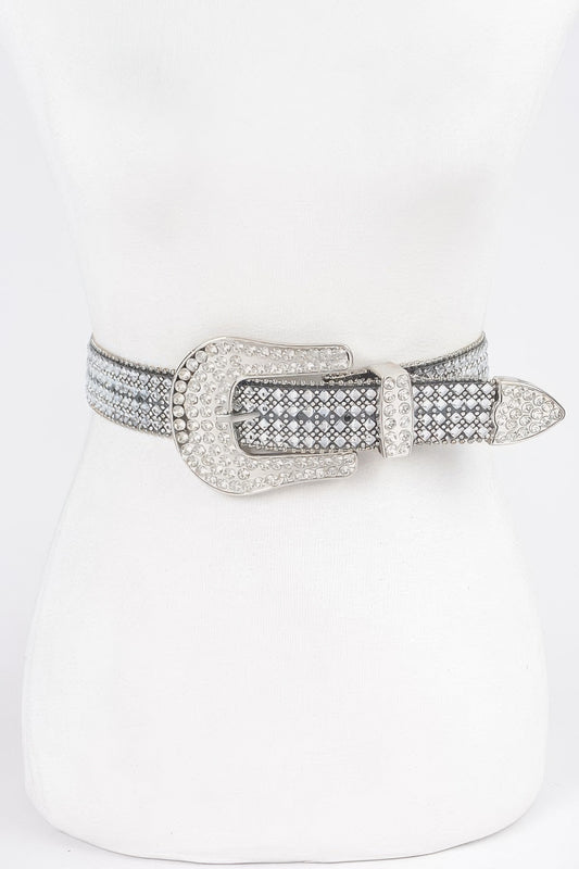 Rhinestone Western Style Belt | Mixtshop LLC
