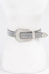 Rhinestone Western Style Belt | Mixtshop LLC