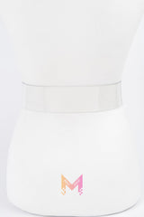 Stone Metal Buckle Clear Belt | Mixtshop LLC