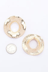 Metal Gold Dip Earring | Mixtshop LLC