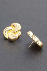 Metal Gold Dip Earring | Mixtshop LLC