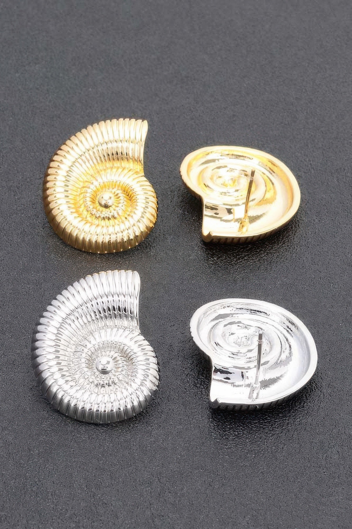 Metal Gold Dip Earring | Mixtshop LLC