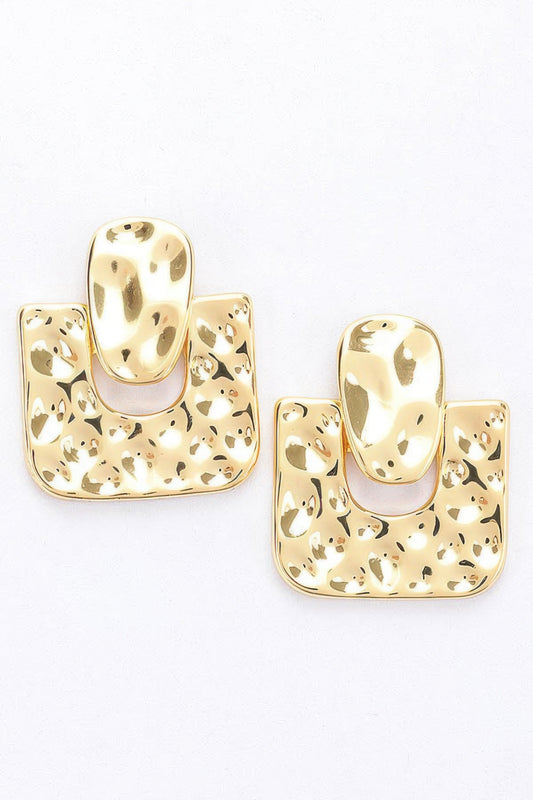 Metal Gold Dip Earring | Mixtshop LLC