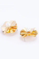 Faux Pearl Metal Earring | Mixtshop LLC