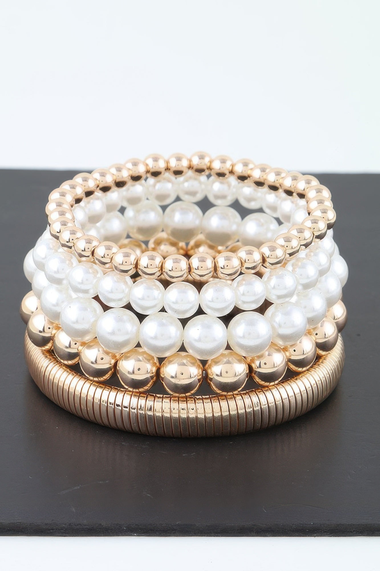 Multi Pearl Beaded Bracelet | Mixtshop LLC
