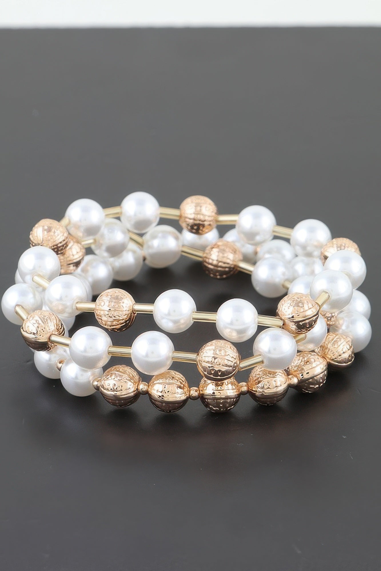 Multi Pearl Beaded Bracelet | Mixtshop LLC