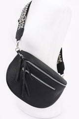 Faux Leather Crossbody Bag Belt | Mixtshop LLC
