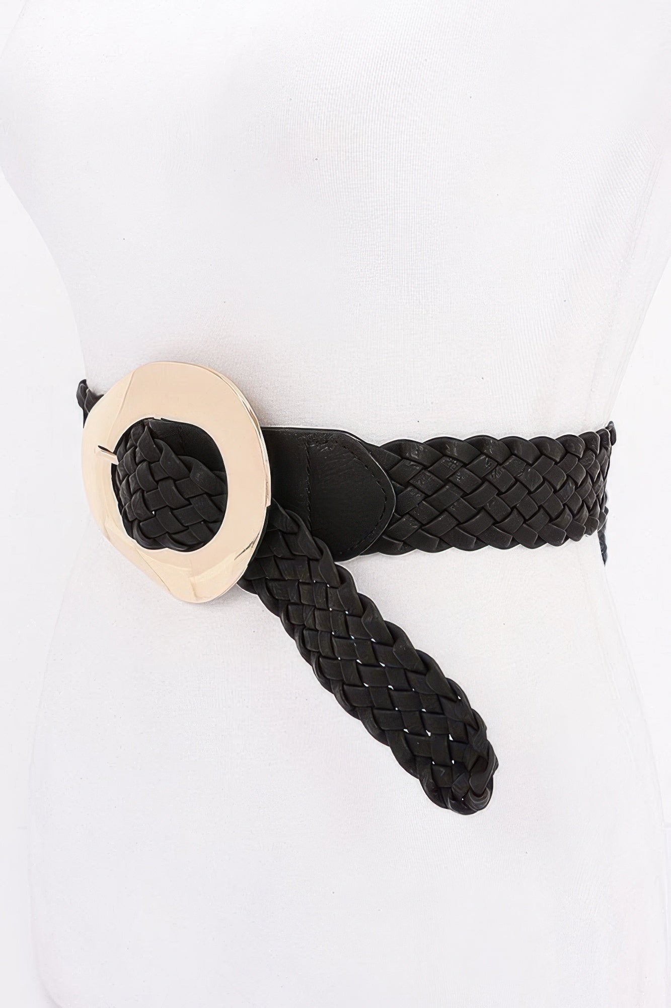 Metal Buckle Braided Belt | Mixtshop LLC