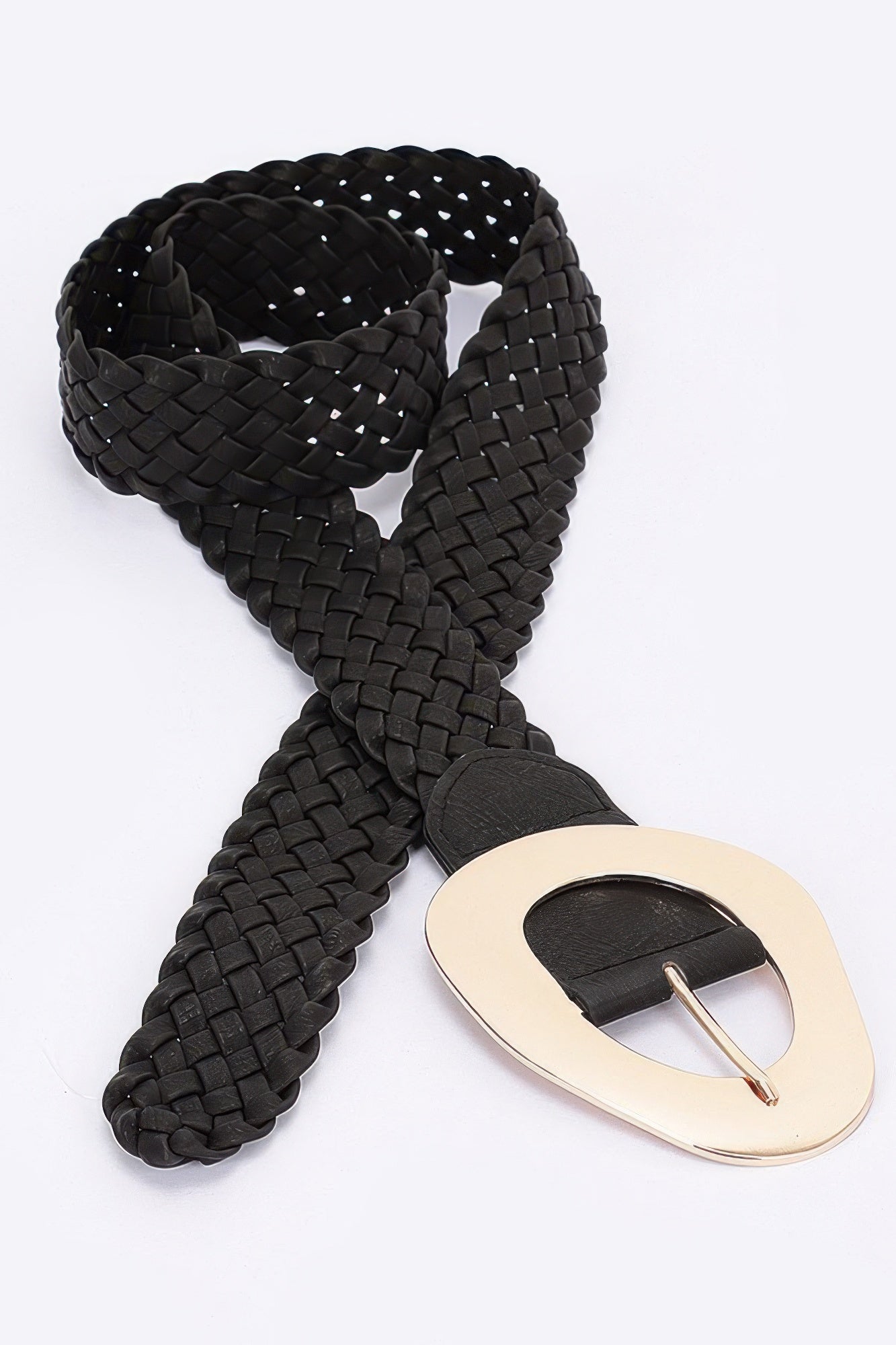 Metal Buckle Braided Belt | Mixtshop LLC