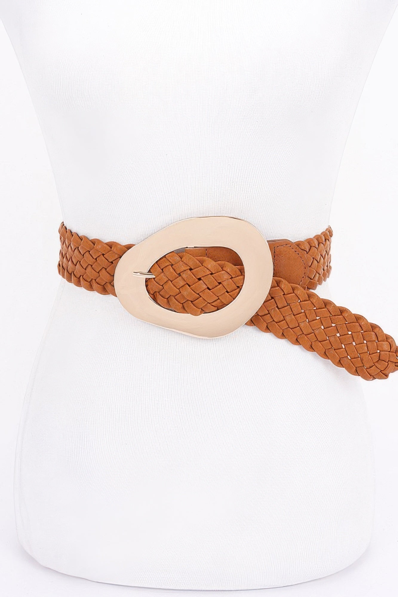 Metal Buckle Braided Belt | Mixtshop LLC