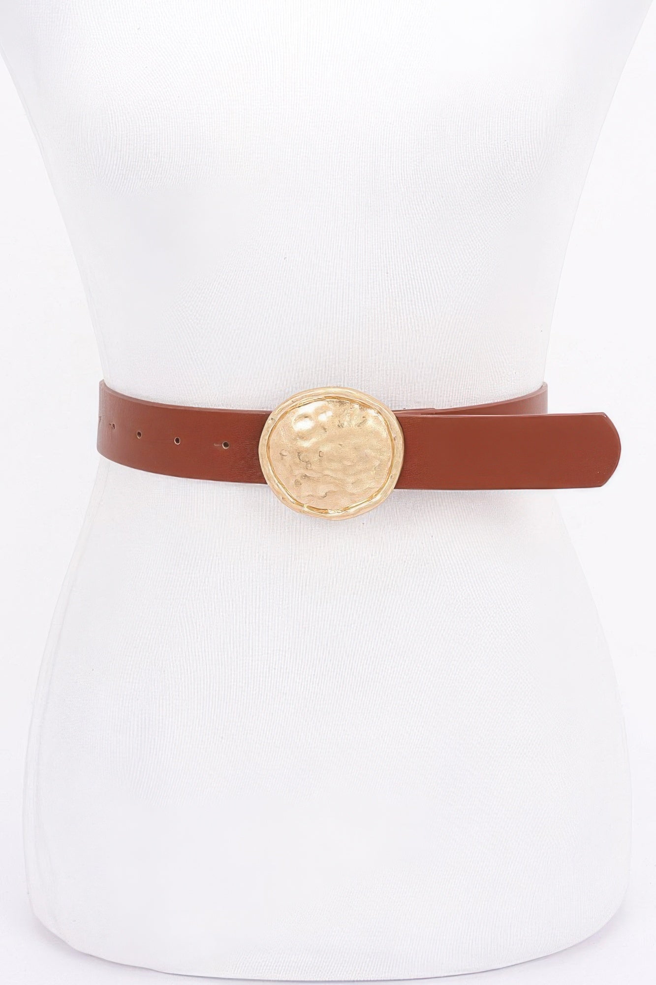 Metal Buckle Pu Belt | Mixtshop LLC