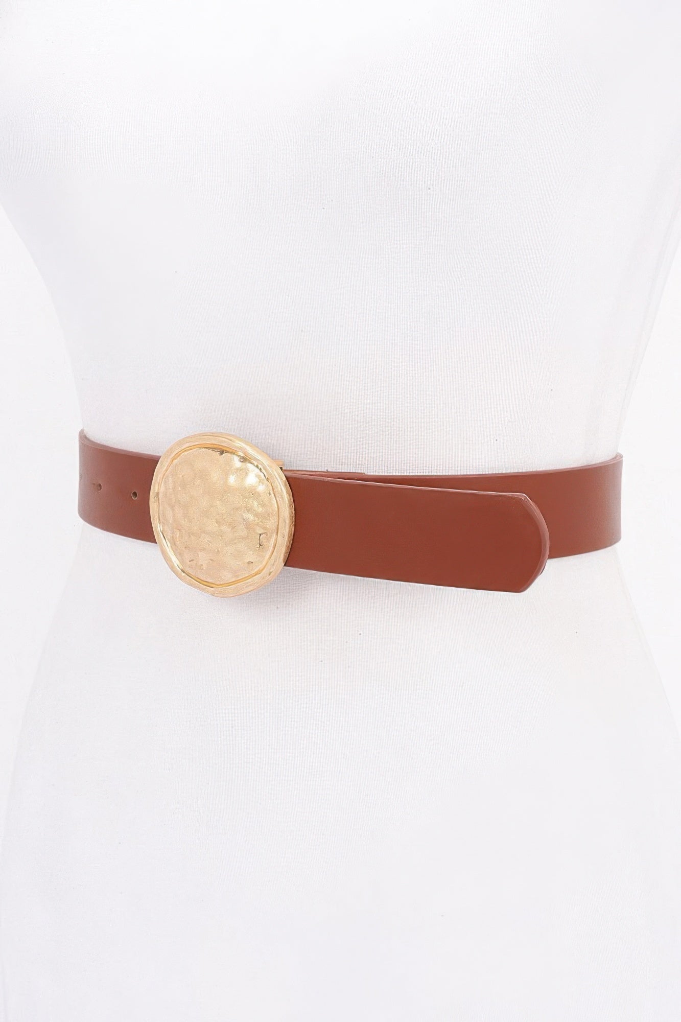 Metal Buckle Pu Belt | Mixtshop LLC