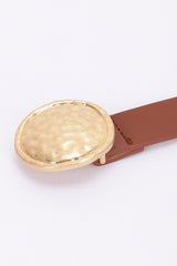 Metal Buckle Pu Belt | Mixtshop LLC