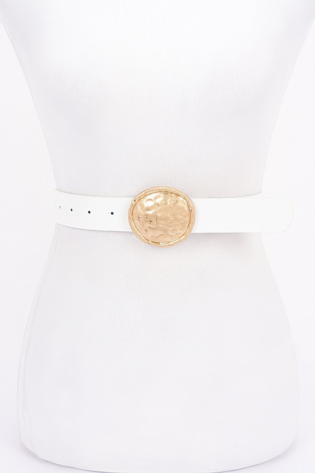 Metal Buckle Pu Belt | Mixtshop LLC