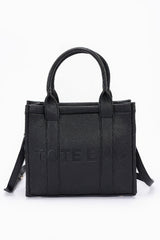 Faux Leather Tote Bag | Mixtshop LLC