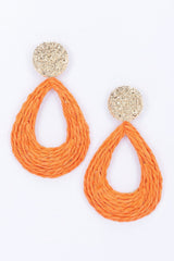 Metal And Paper Earring | Mixtshop LLC