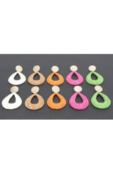 Metal And Paper Earring | Mixtshop LLC