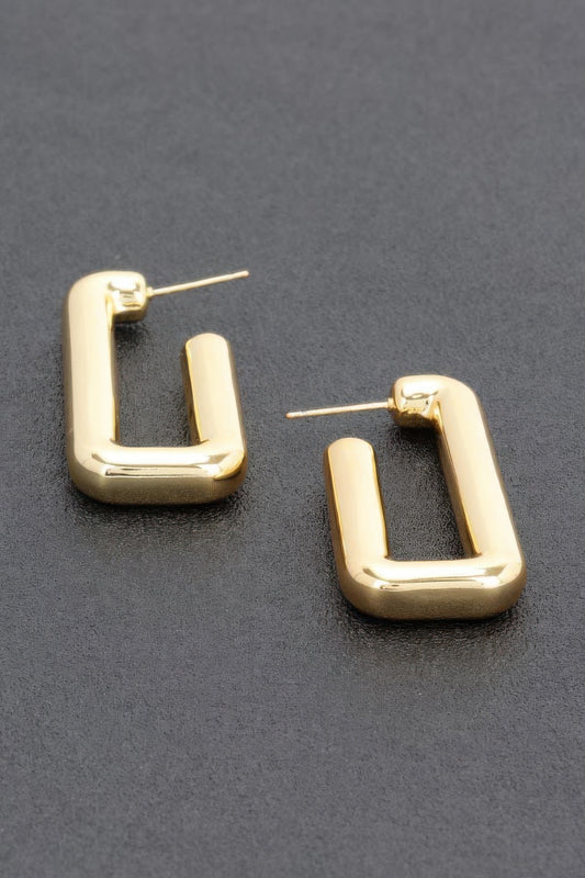 Metal Gold Dip Earring | Mixtshop LLC
