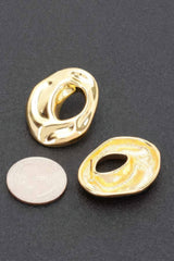 Metal Gold Dip Earring | Mixtshop LLC