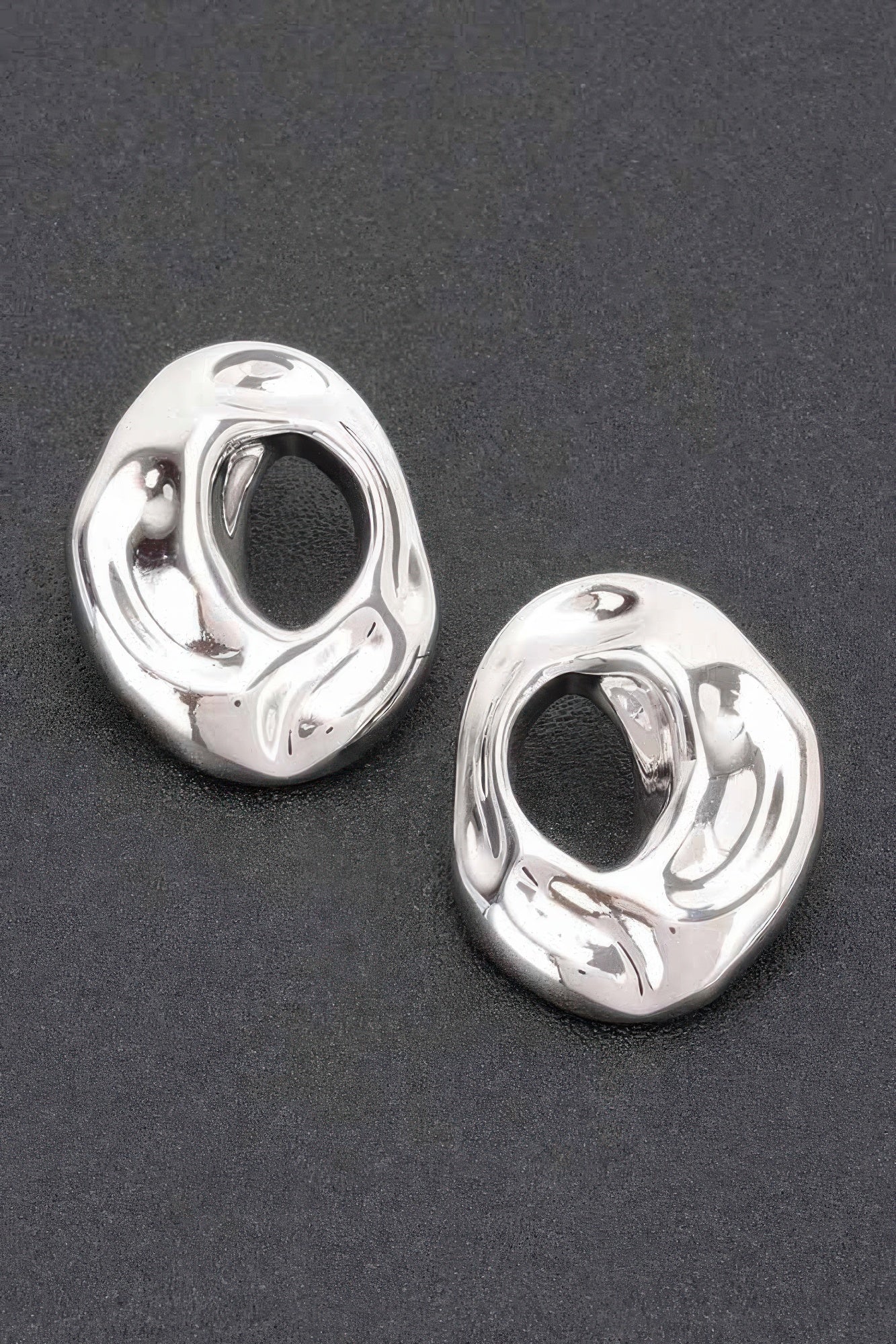 Metal Gold Dip Earring | Mixtshop LLC