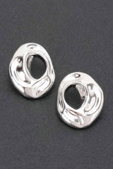 Metal Gold Dip Earring | Mixtshop LLC