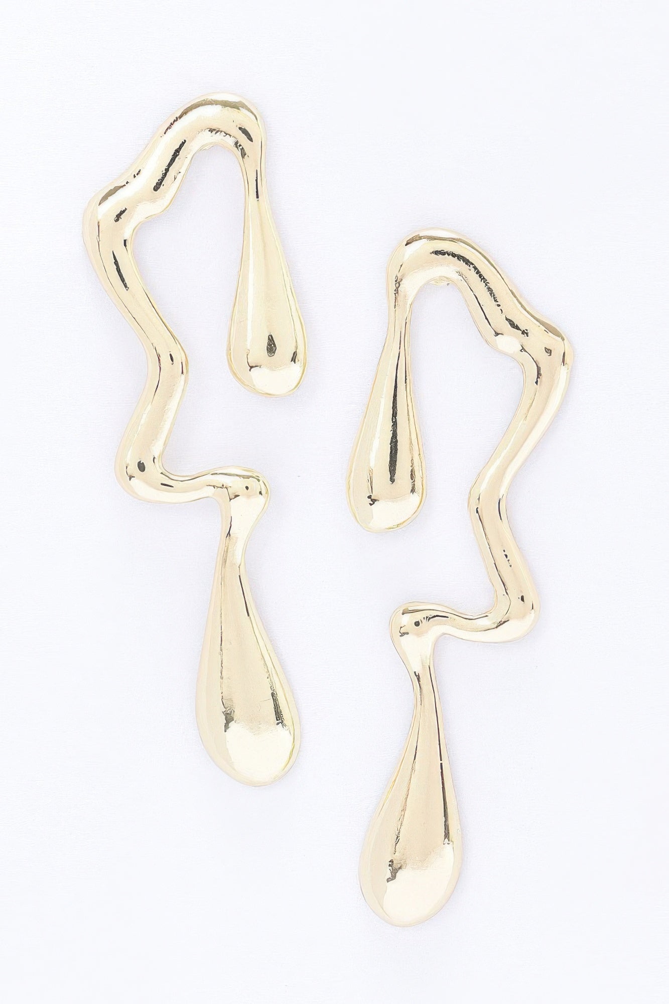 Metal Gold Dip Earring | Mixtshop LLC