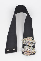 Ab Stone Flower Elastic Belt | Mixtshop LLC
