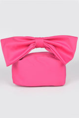 Nylon Bow Handle Women's Clutch Bag | Mixtshop LLC