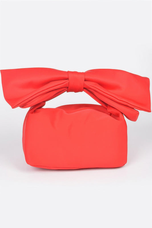 Nylon Bow Handle Women's Clutch Bag | Mixtshop LLC
