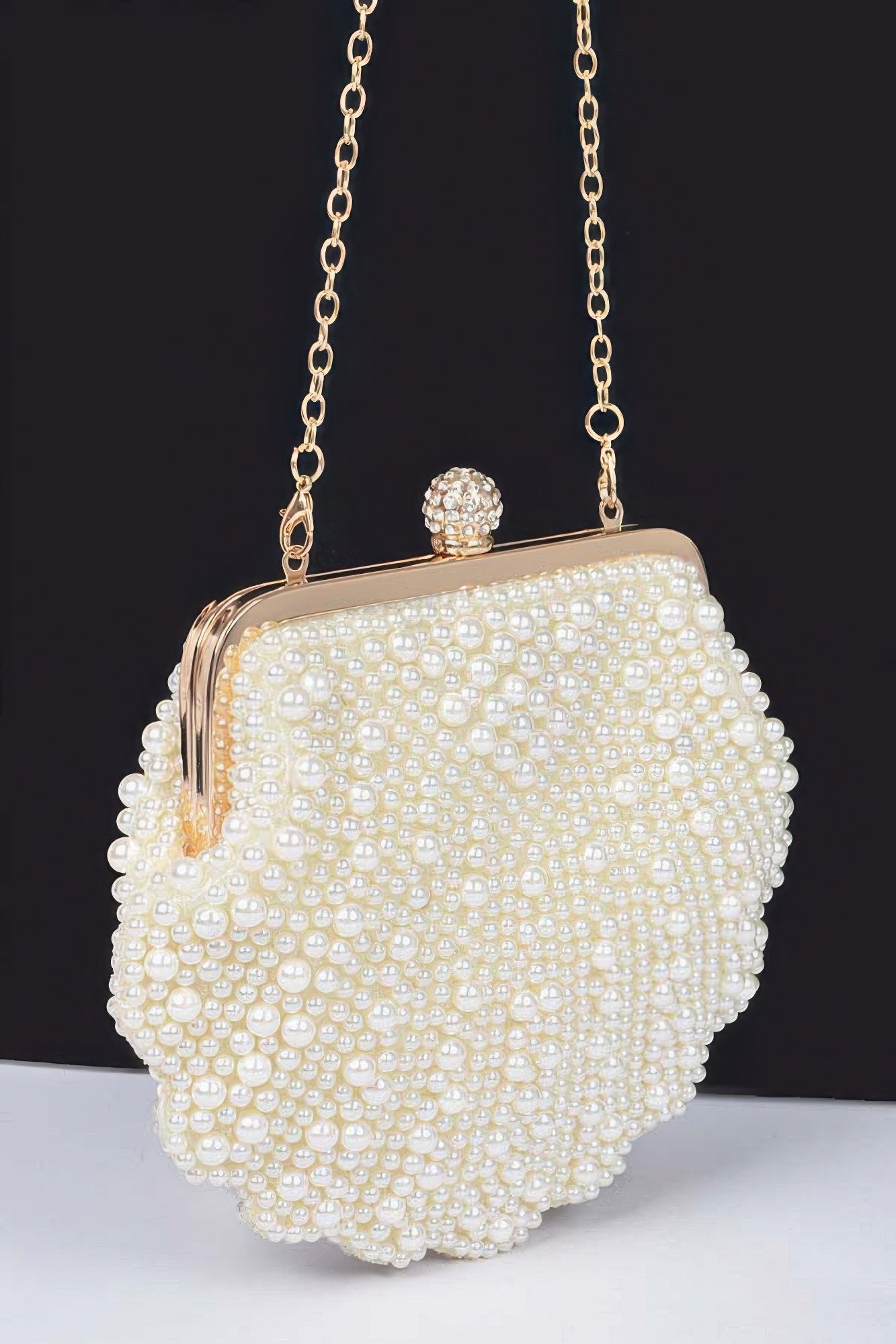 Faux Pearl Party Clutch | Mixtshop LLC