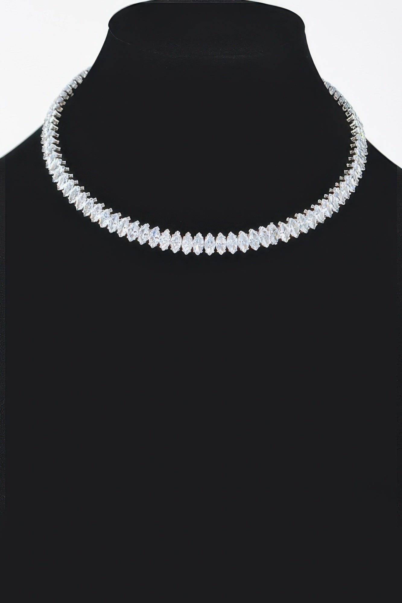 Cubic Zirconia Choker Necklace | Mixtshop LLC
