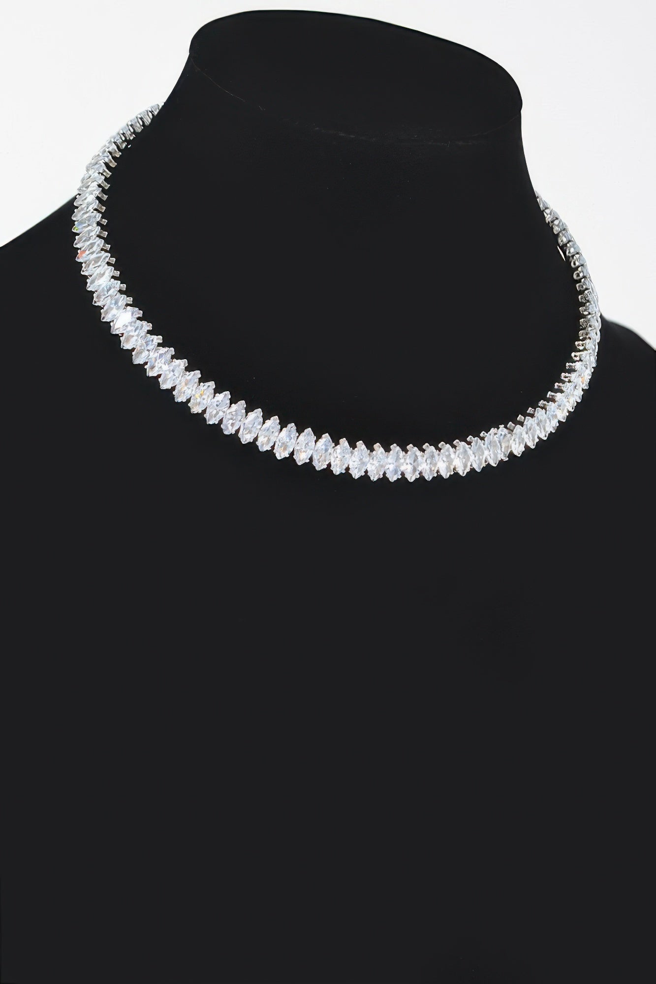 Cubic Zirconia Choker Necklace | Mixtshop LLC