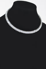Cubic Zirconia Choker Necklace | Mixtshop LLC