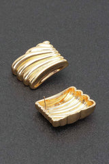 Gold Plated Metal Earring | Mixtshop LLC