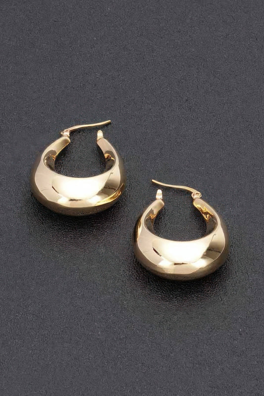 Metal Vintage Hoop Earring | Mixtshop LLC